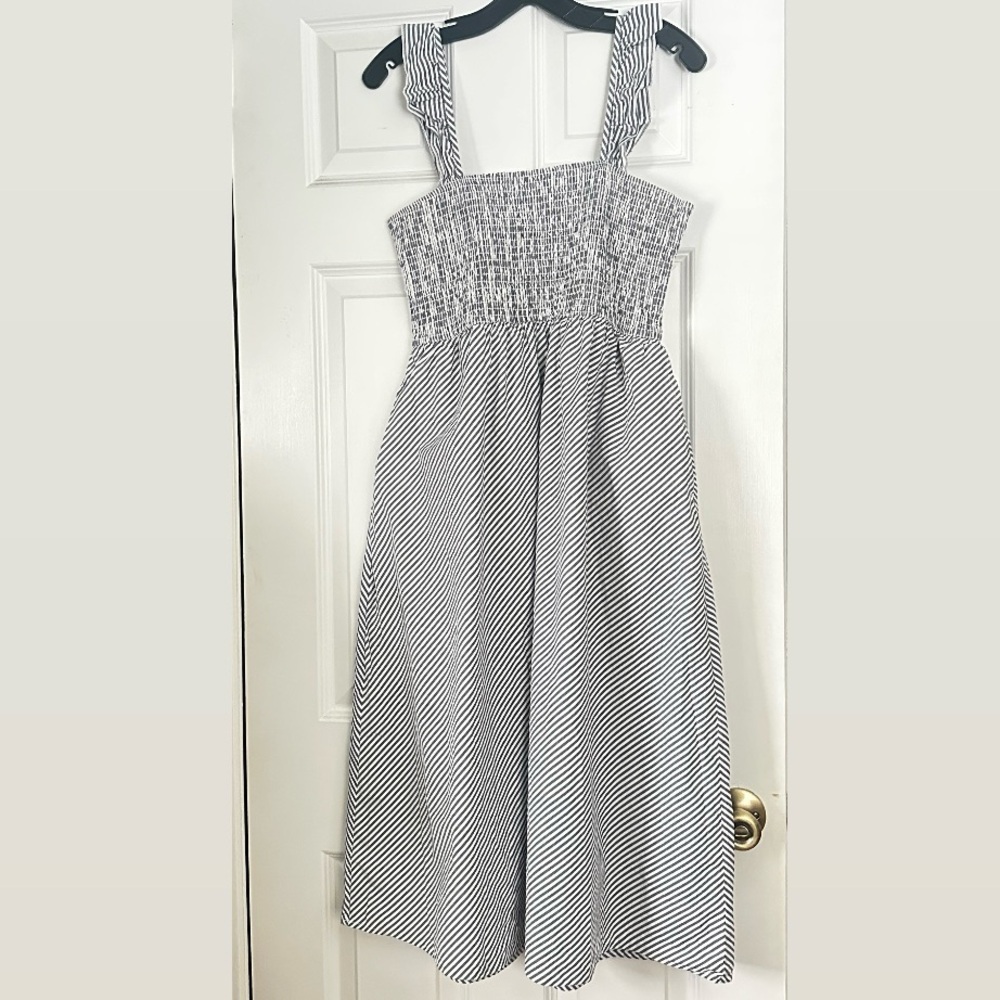 Time & Tru “Striped Midi Dress” Size L